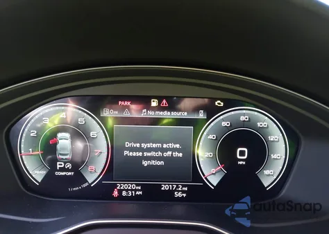 2023 Audi A5 Sportback Premium Plus 45 Tfsi S Line Quattro S Tronic z USA, uszkodzony, nr VIN WAUFACF50PA030239